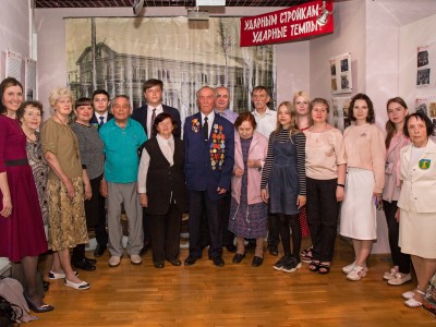 Открытие выставки «Первостроители. Истории людей — история города»