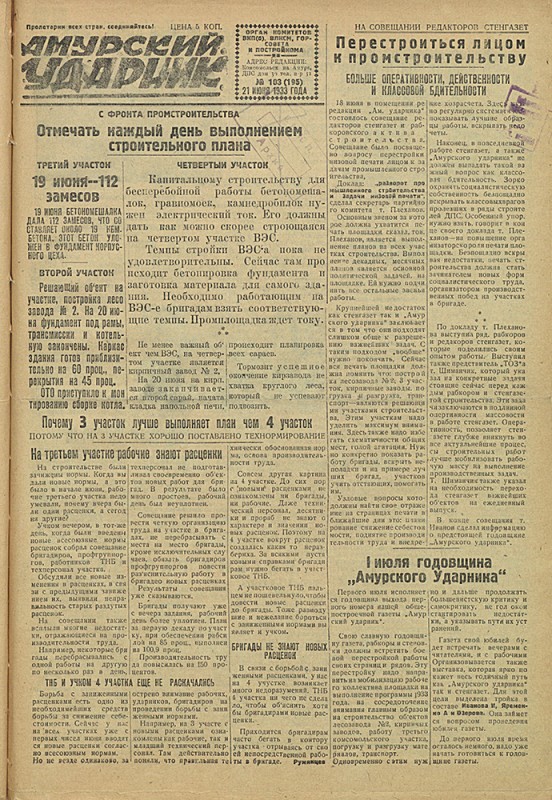 Амурский ударник 195