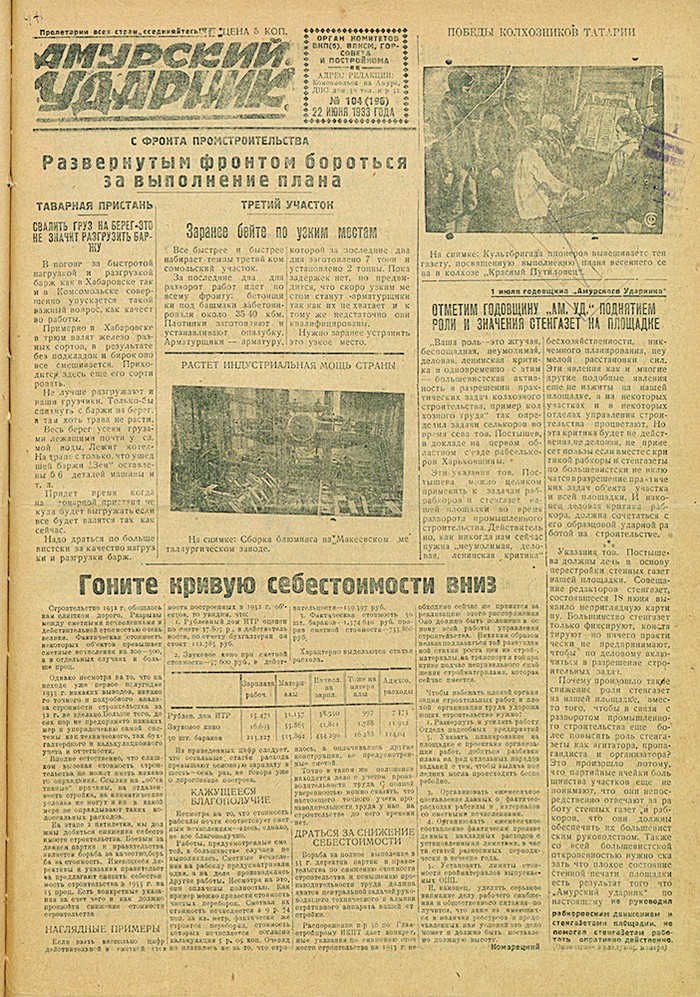Амурский ударник 196