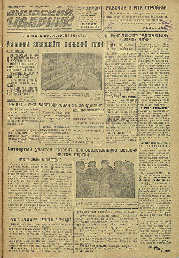 Амурский ударник 201
