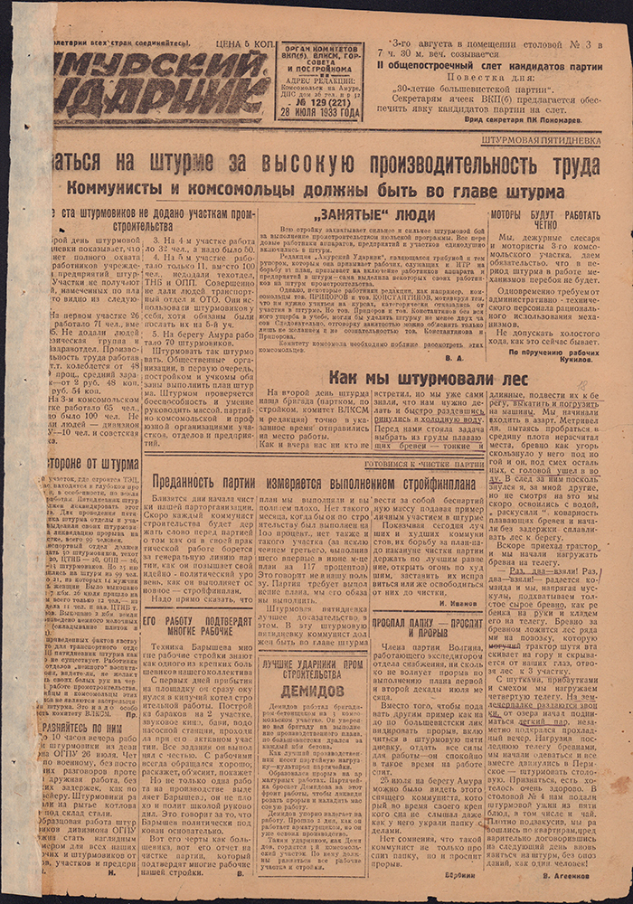 Амурский ударник 221