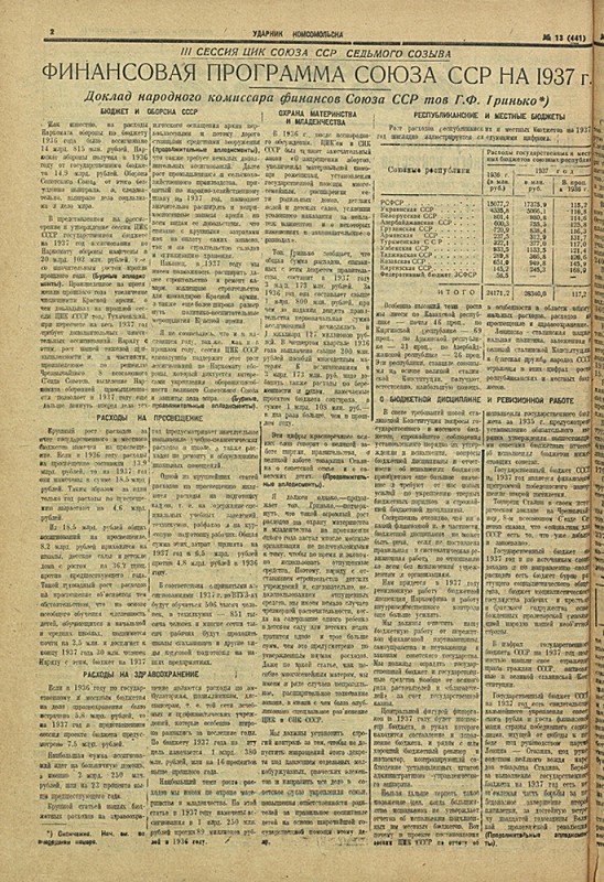 Ударник Комсомольска 441