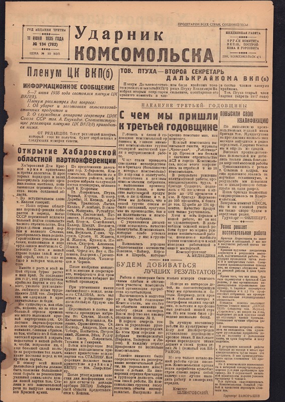 Ударник Комсомольска 782