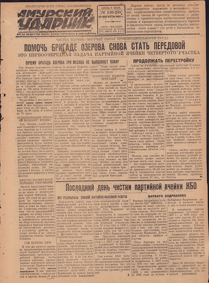 Амурский ударник 238