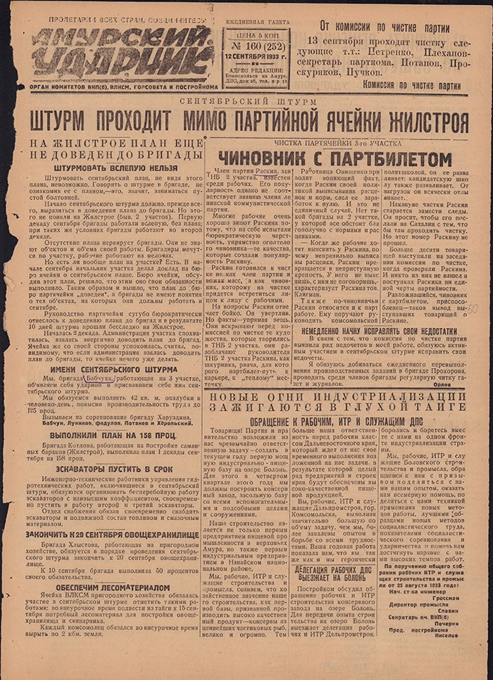 Амурский ударник 252