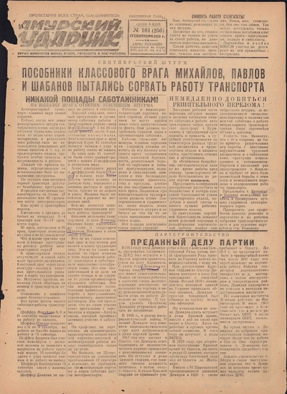Амурский ударник 256