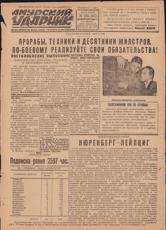 Амурский ударник 257