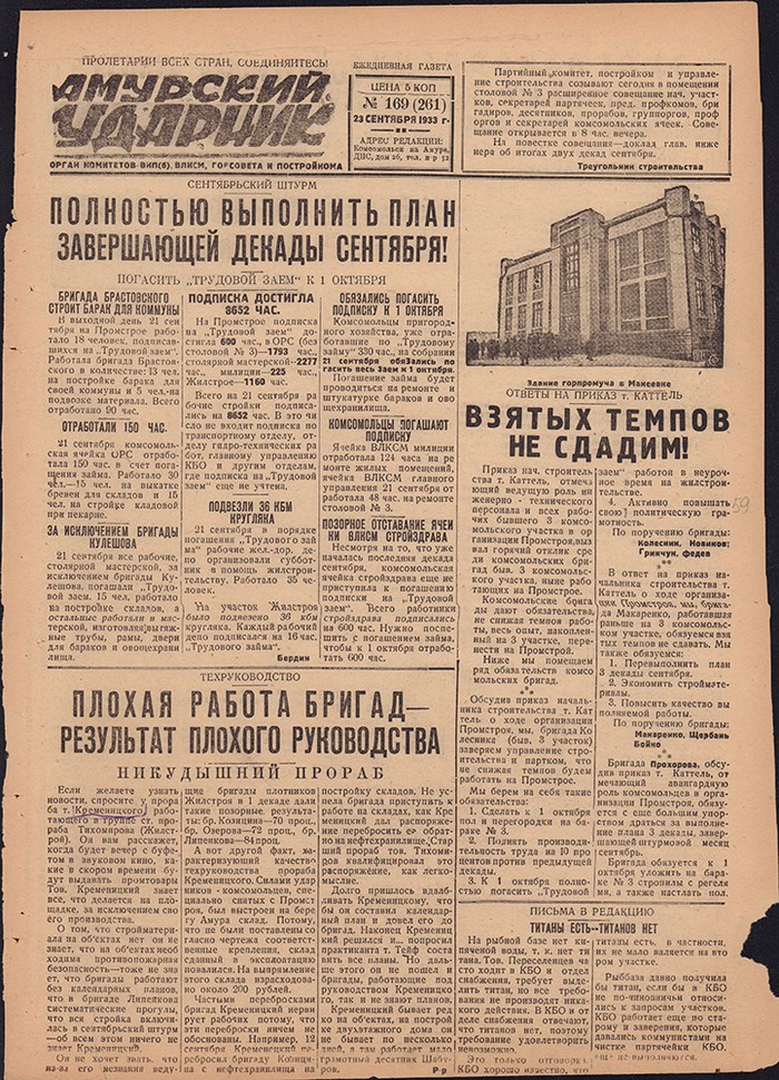 Амурский ударник 261