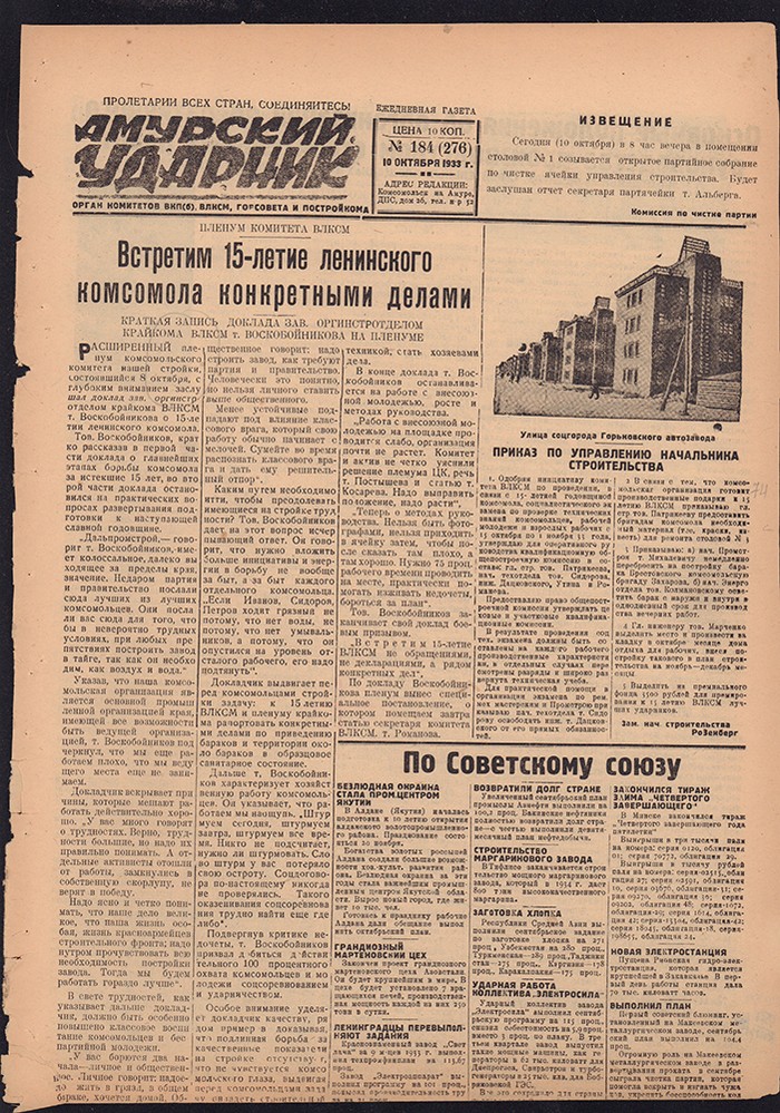 Амурский ударник 276