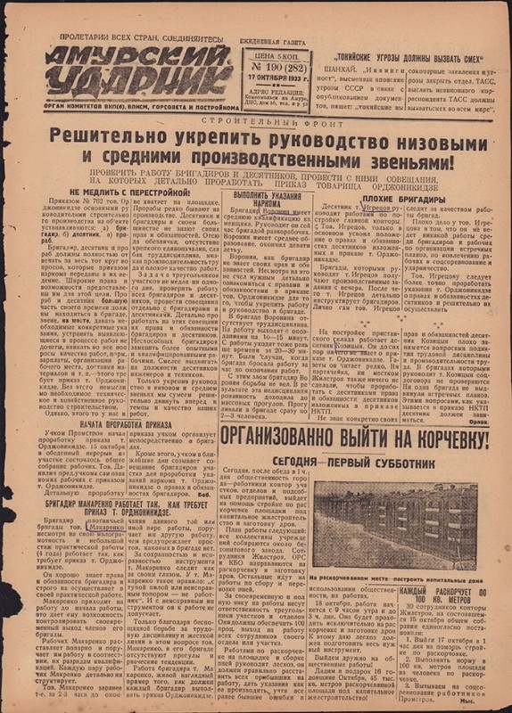 Амурский ударник 282