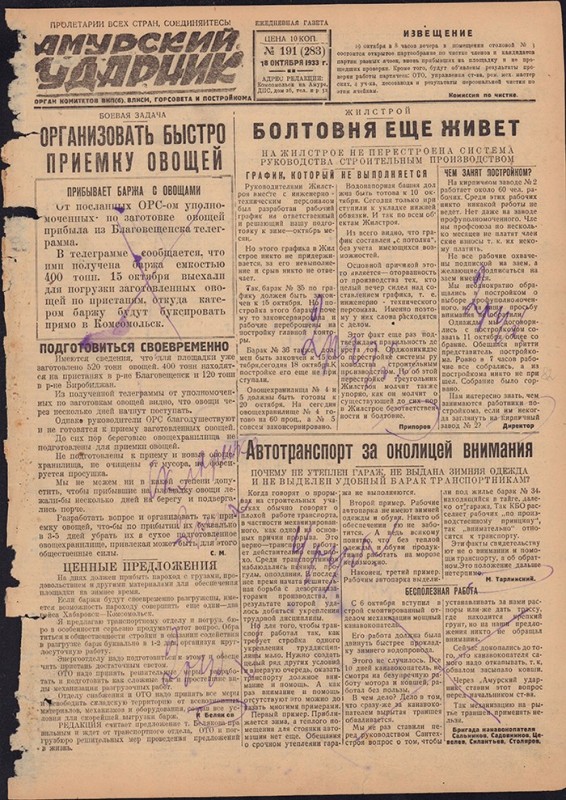 Амурский ударник 283