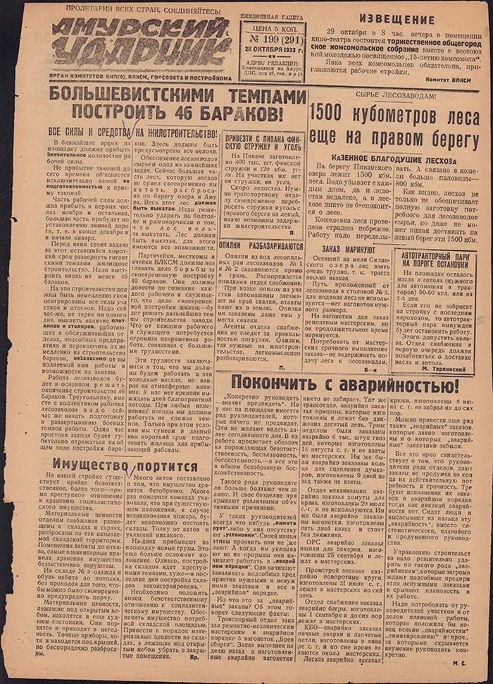 Амурский ударник 291