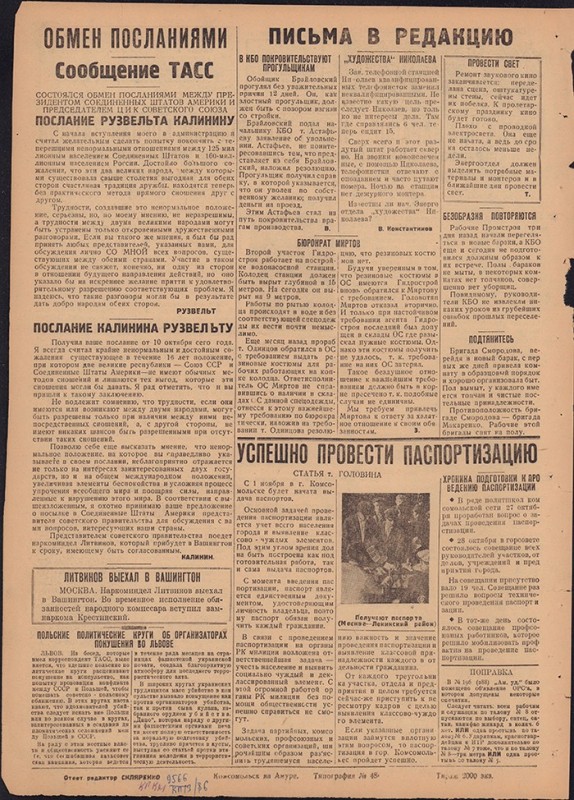 Амурский ударник 293