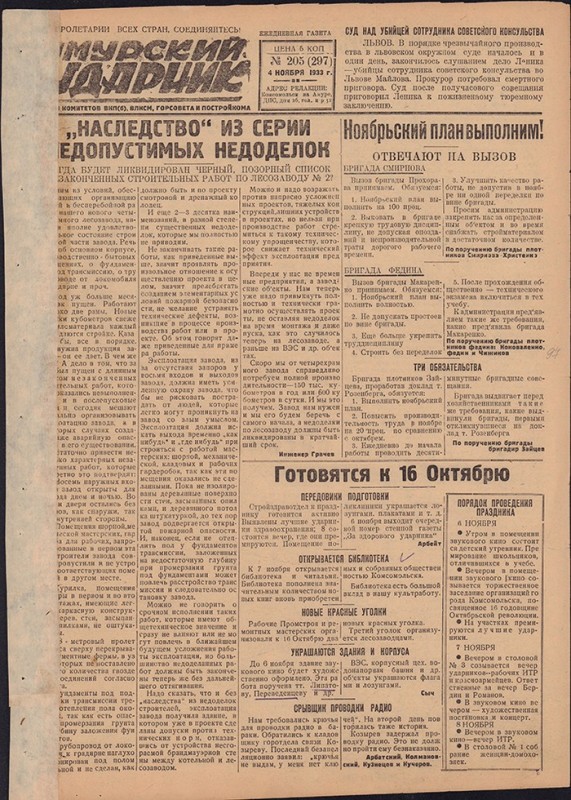 Амурский ударник 297