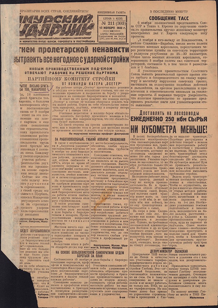 Амурский ударник 303