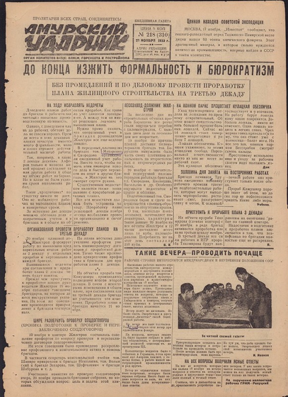 Амурский ударник 310