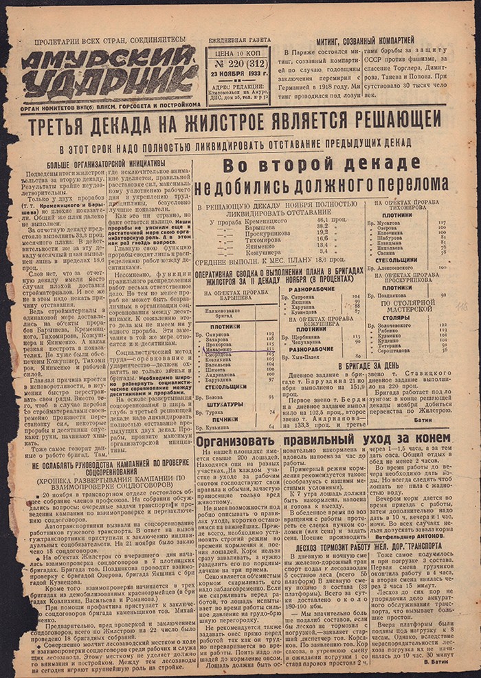 Амурский ударник 312