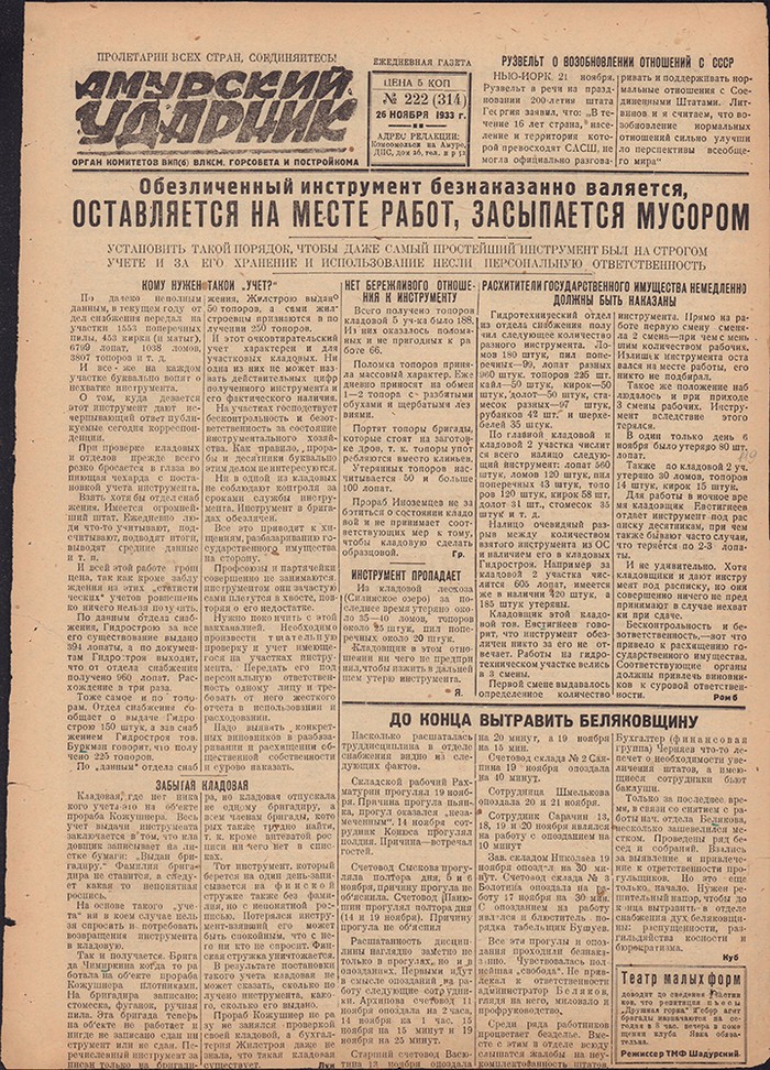 Амурский ударник 314