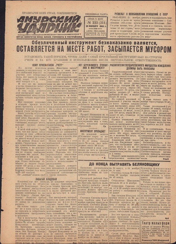 Амурский ударник 314