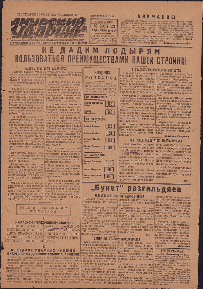 Амурский ударник 323
