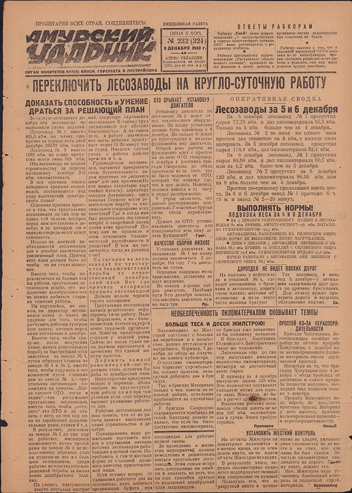 Амурский ударник 324