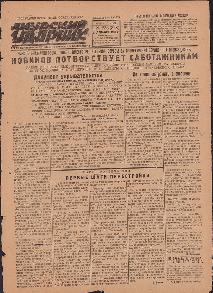 Амурский ударник 328