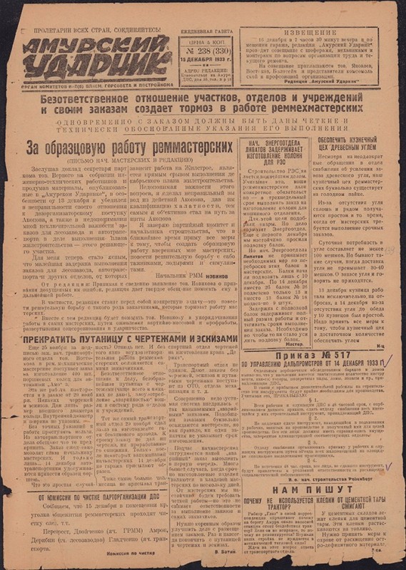 Амурский ударник 330