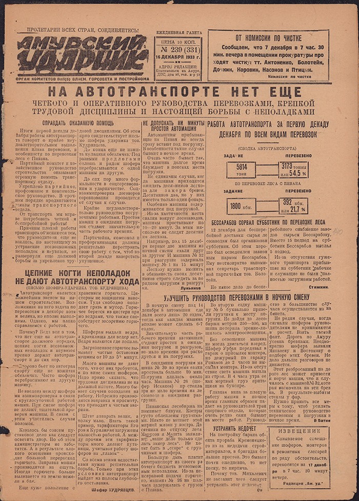 Амурский ударник 331
