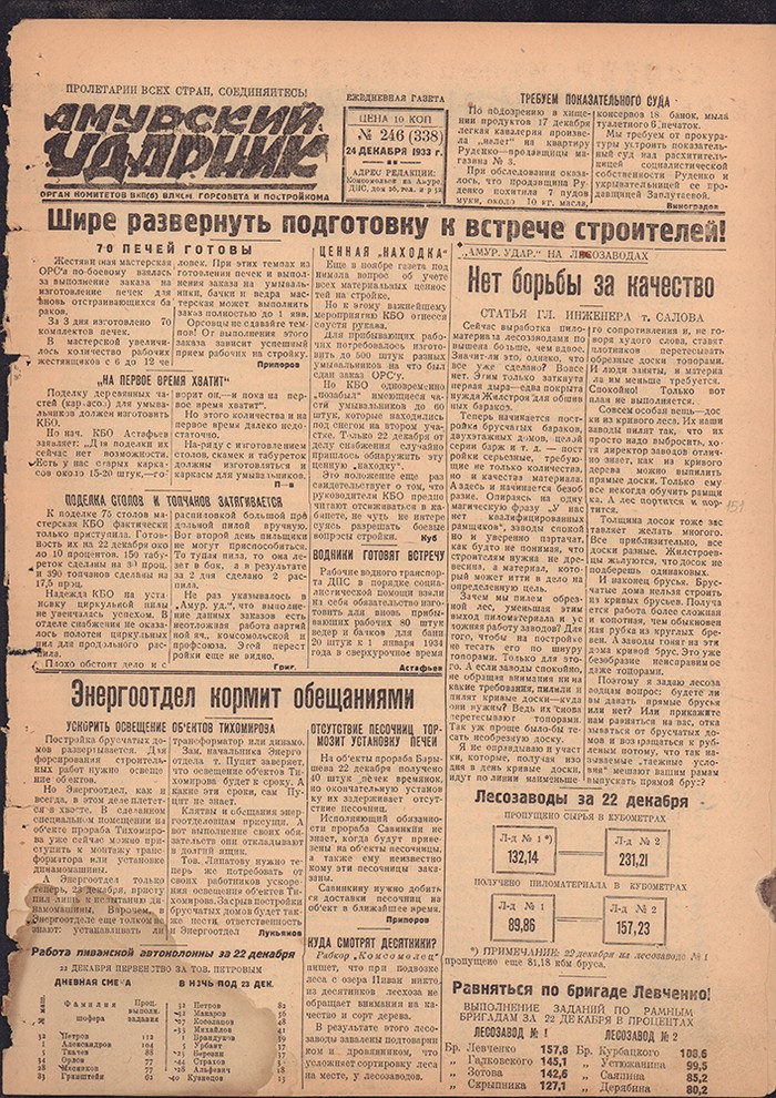 Амурский ударник 338