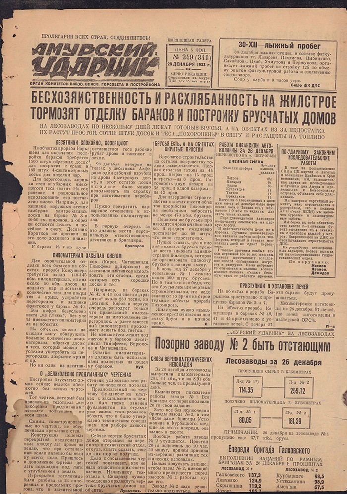 Амурский ударник 341