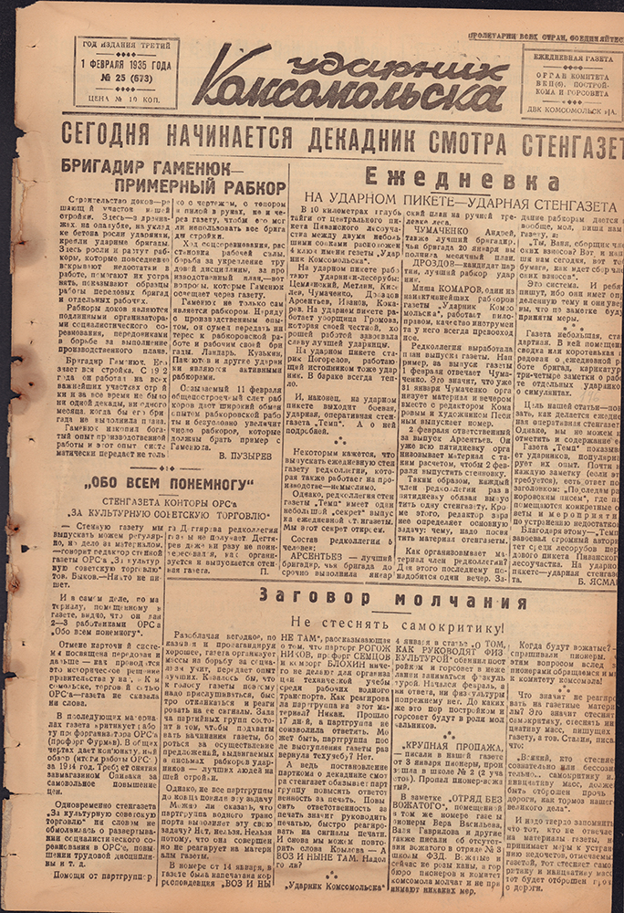 Ударник Комсомольска 673