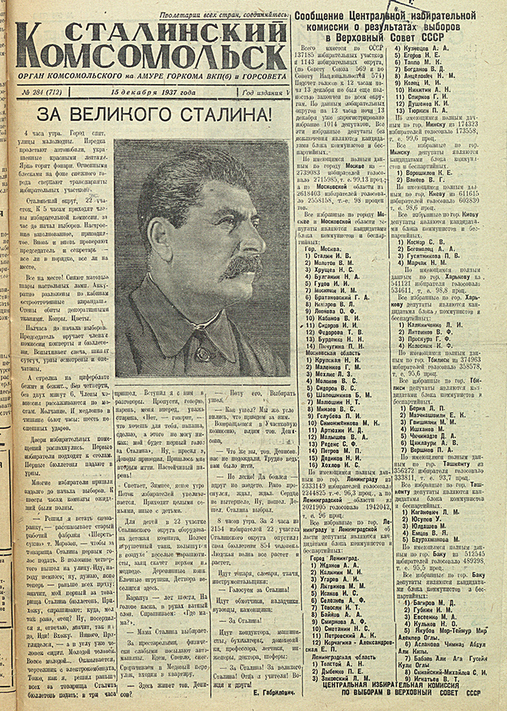 Сталинский Комсомольск 712