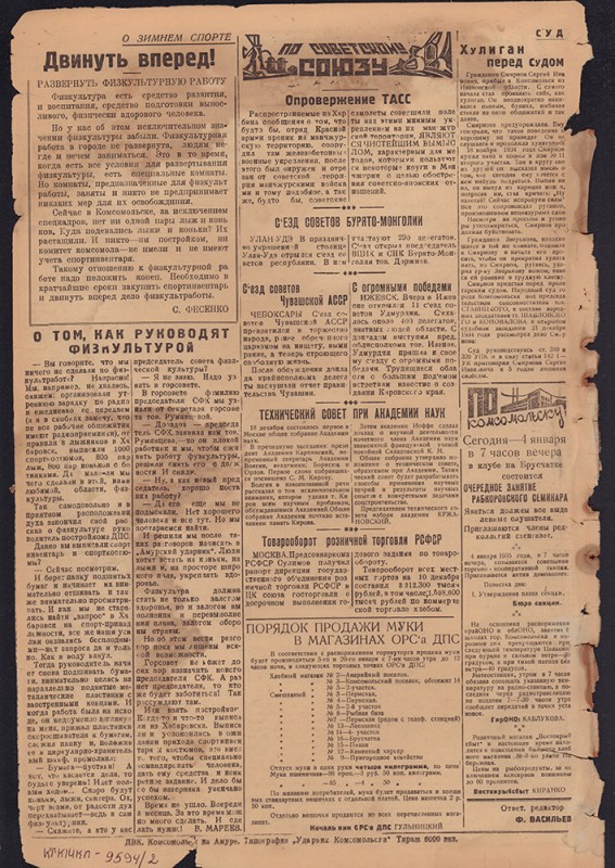 Ударник Комсомольска 651