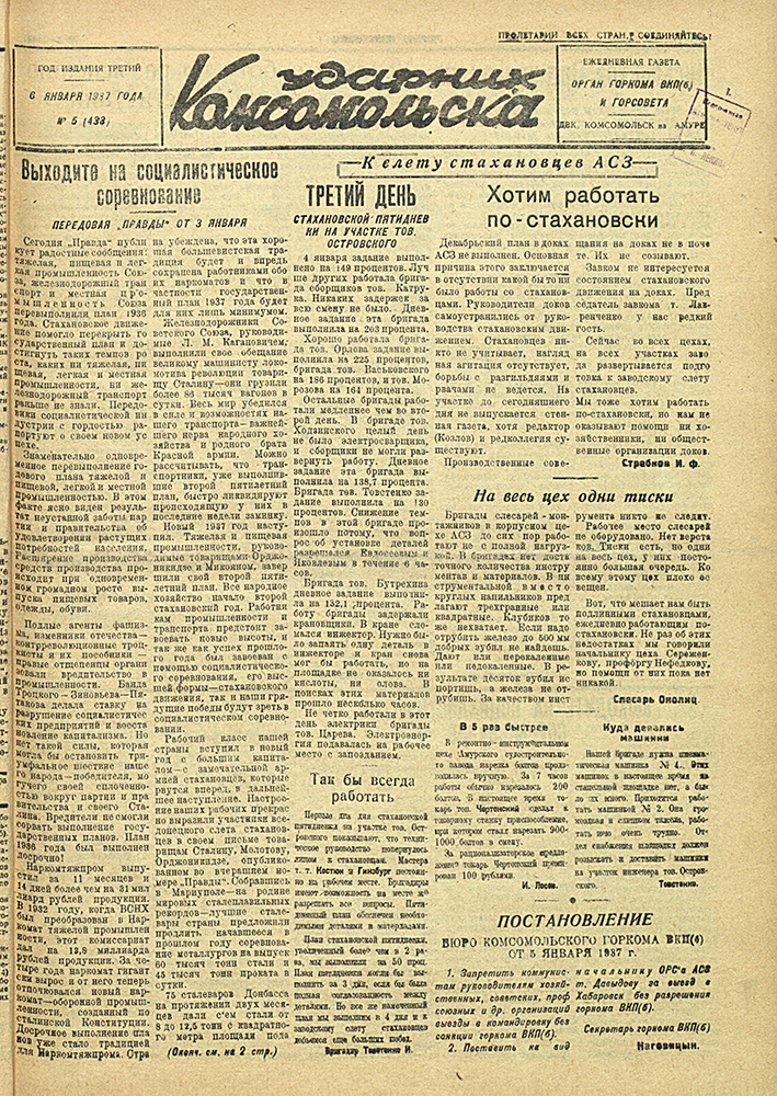 Ударник Комсомольска 433