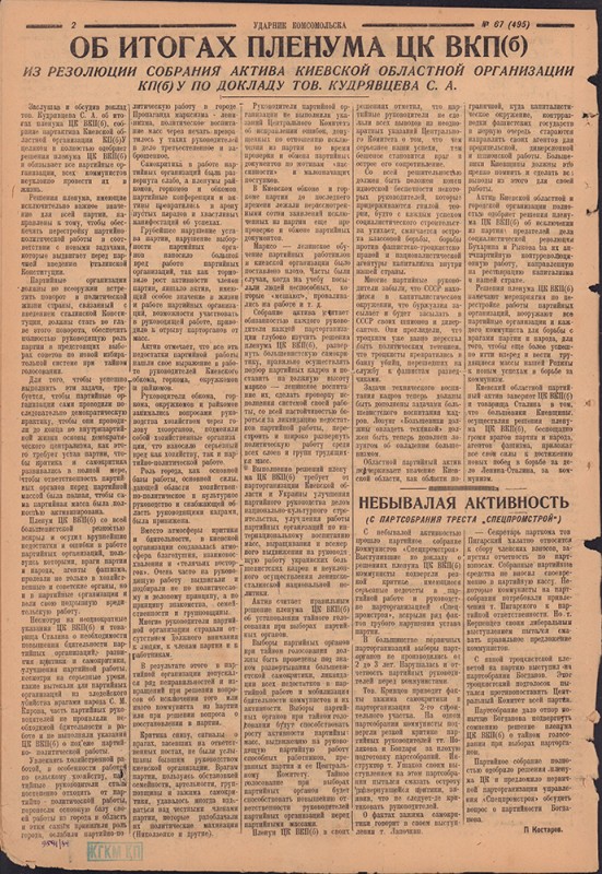 Ударник Комсомольска 495