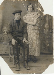 Окулов А. А. со своей женой